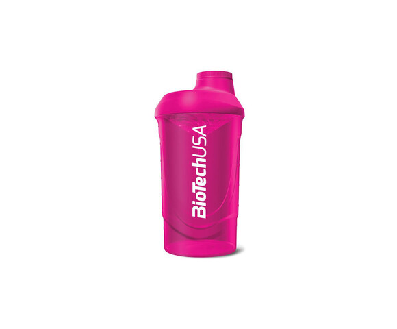 Biotech USA Wave Shaker Πρωτεΐνης 600ml Πλαστικό Ροζ