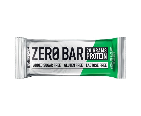 Biotech USA Zero Bar με Native Whey Isolate με 40% Πρωτεΐνη & ΓεύσηChocolate Hazelnut 50gr