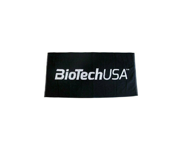 Biotech USA Πετσέτα Γυμναστηρίου Μαύρη 100x50cm