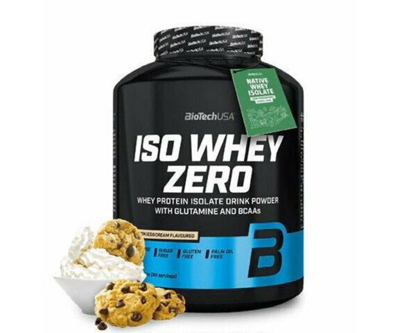 Biotech USA Iso Whey Zero Cookies & Cream 2270gr