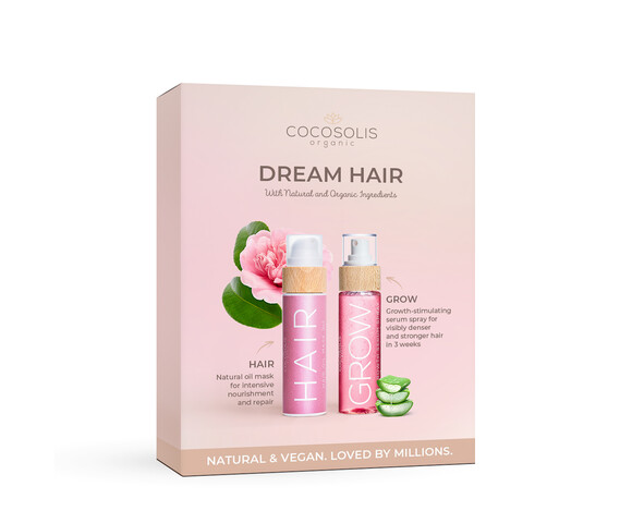 Cocosolis Dream Hair Σετ με Grow Serum & Hair Oil Mask 3in1