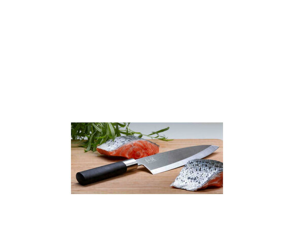 KAI Wasabi Black Μαχαίρι Deba από Ανοξείδωτο Ατσάλι 21cm 6721D