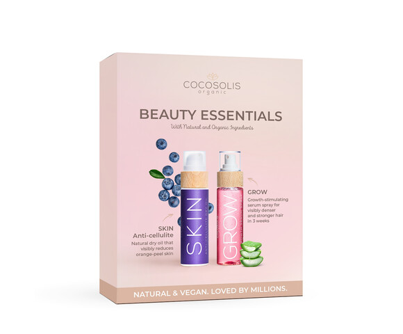 Cocosolis Beauty Essential Σετ με Grow Serum &Anti-cellulite Dry Oil 