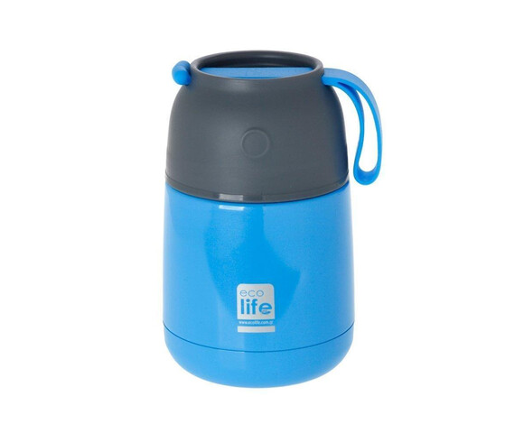 Ecolife Βρεφικό Θερμός Φαγητού Ανοξείδωτο Blue 450ml