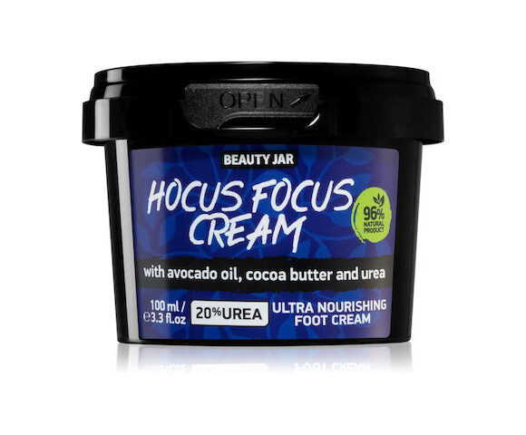Beauty Jar “HOCUS FOCUS CREAM” Θρεπτική Κρέμα Ποδιών, 100gr