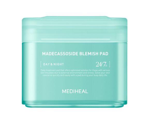 Mediheal Madecassoside Blemish Pad – Ενυδατικά εμποτισμένα δισκία για ομοιόμορφο τόνο