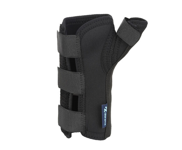 Aurafix 601 Νάρθηκας Καρπού Δεξιάς Πλευράς με Αντίχειρα Neoprene σε Μαύρο Χρώμα