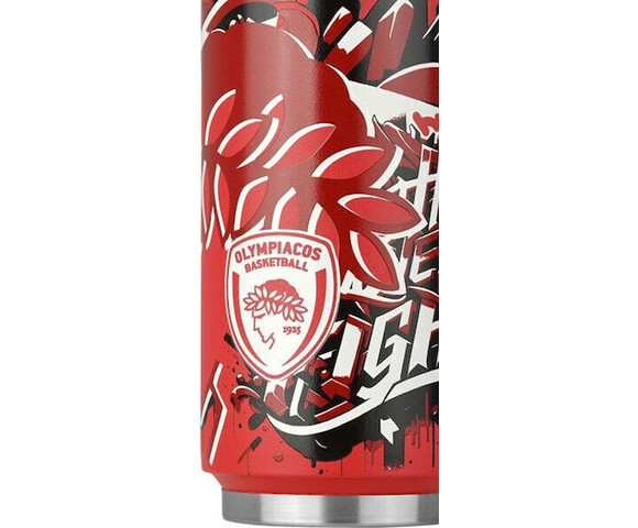 Estia Ανοξείδωτο Ποτήρι Θερμός Olympiacos Together We Fight 500ml