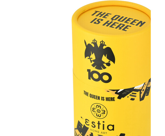 Estia Ανοξείδωτο Μπουκάλι Θερμός AEK  The Queen is Here 500ml