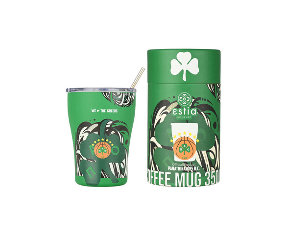 Estia Θερμός Coffee Mug Panathinaikos We the Greens 350ml