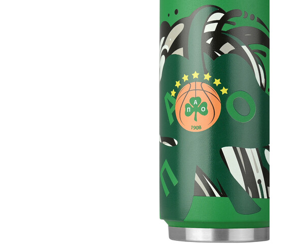 Estia Ποτήρι Θερμός Ανοξείδωτο Panathinaikos We The Greens 500ml