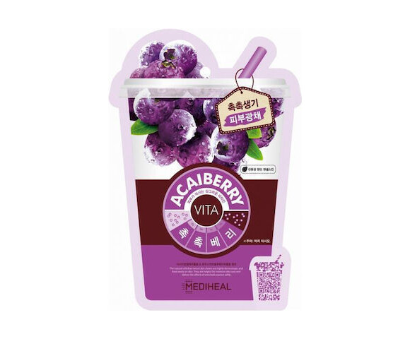 Mediheal Vita Acaiberry Mask Revitalizing Sheet Mask Acai Berries 20ml