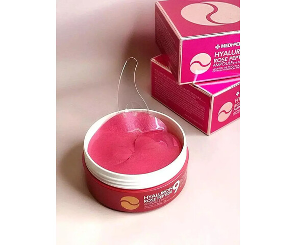 Medipeel - Hyaluron Rose Peptide 9 eye patches- Ενυδατικά επιθέματα ματιών