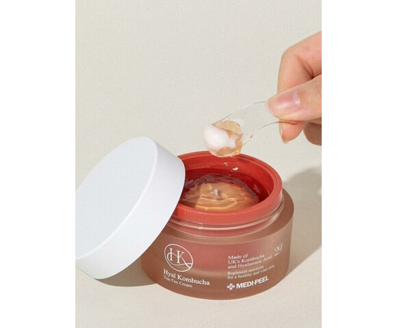 Medipeel Hyal Kombucha Tea Tox cream – Διφασική ενυδατική κρέμα με προβιοτικά