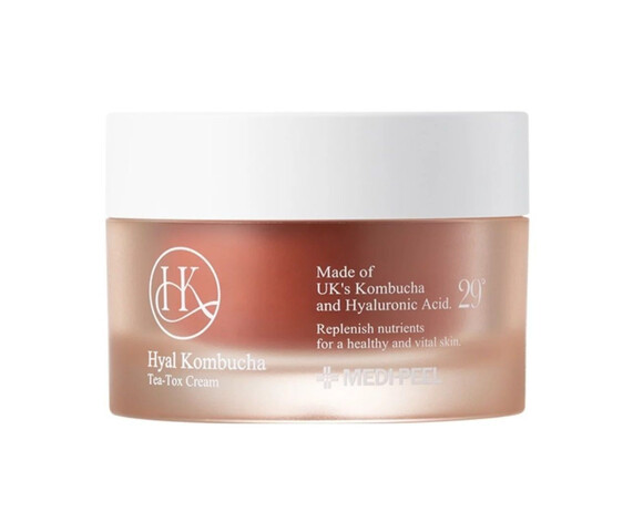 Medipeel Hyal Kombucha Tea Tox cream – Διφασική ενυδατική κρέμα με προβιοτικά