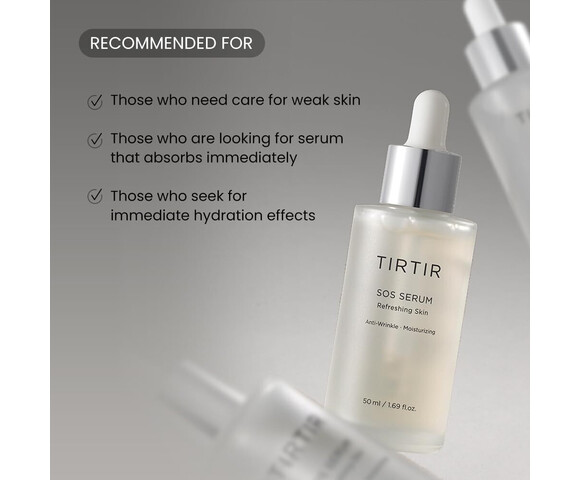 Tirtir Cooling SOS Ενυδατικό Serum Προσώπου με Υαλουρονικό Οξύ 50ml