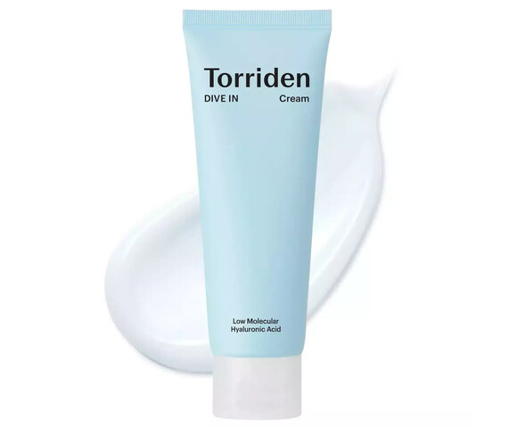 Torriden DIVE-IN Low Molecular Ενυδατική Κρέμα Προσώπου με Υαλουρονικό Οξύ 80ml