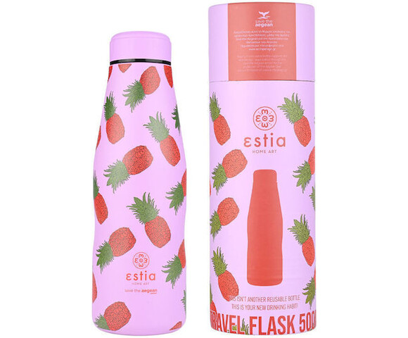 Estia Μπουκάλι Θερμός Ανοξείδωτο Tropic Tango 500ml - 01-22242
