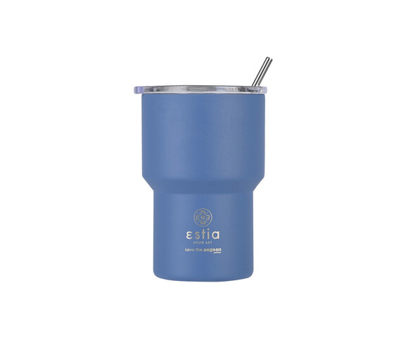Estia Mug Lite Ποτήρι Θερμός 400ml Blue