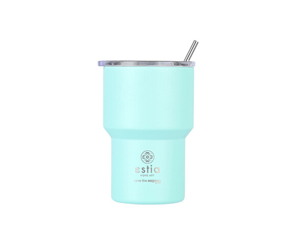 Estia Mug Lite Ποτήρι Θερμός  400ml Bermuda Green