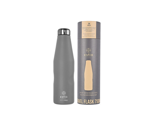 ΘΕΡΜΟΣ TRAVEL FLASK SAVE THE AEGEAN 750ml FJORD GREY