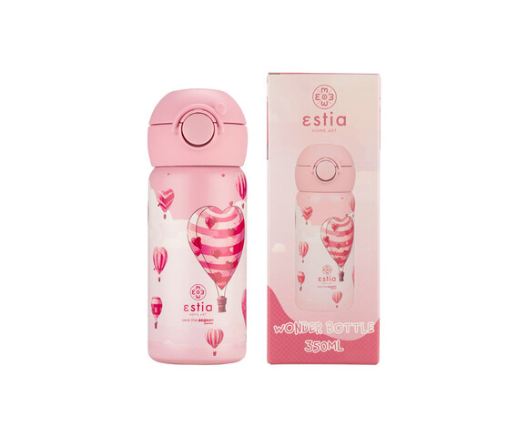 Estia Παιδικό Παγούρι Θερμός Ανοξείδωτο Love Ascend 350ml 01-23454