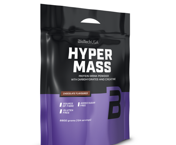 Biotech USA Hyper Mass With Carbohydrates & Creatine Χωρίς Γλουτένη - Σοκολάτα 6800g