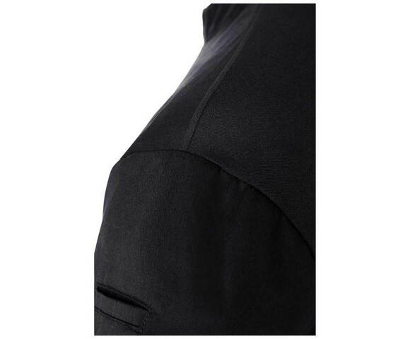 Karlowsky Μπλούζα Σεφ Unisex Μαύρη με Κοντό Μανίκι