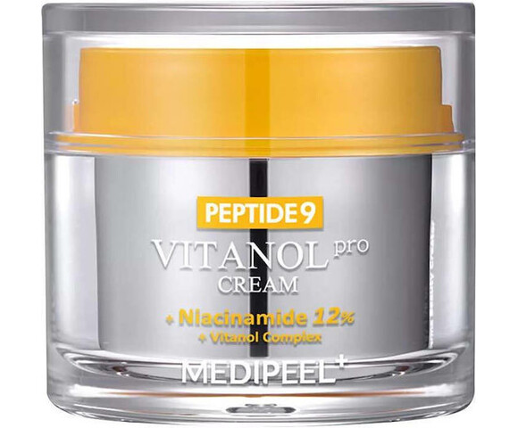 Medi Peel Peptide 9 Vitanol Pro Αντιγηραντική Κρέμα Προσώπου για Ξηρές Επιδερμίδες κατά των Πανάδων με Νιασιναμίδη 50gr