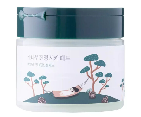 Roundlab Pine Calming Cica pads 195 ml – Απολεπιστικά ενυδατικά δισκία50 τμχ