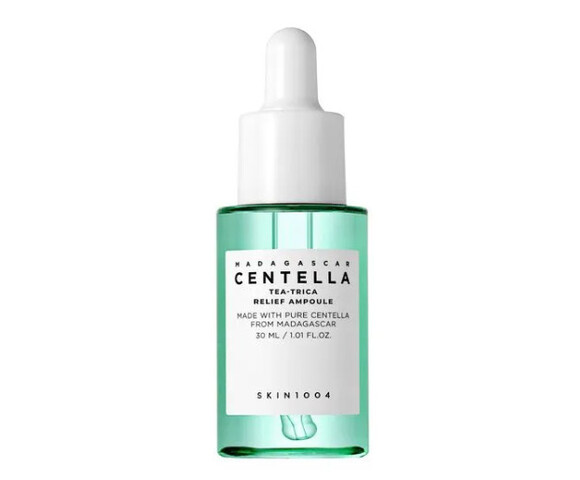 Skin1004 Madagascar Centella Tea-Trica Relief Ampoule- Ενυδατικός ορός για ακνεϊκές επιδερμίδες