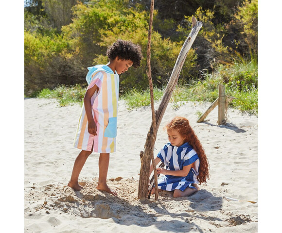Dock & Bay: Παιδικό πόντσο Quickdry - Unicorn Waves Microfiber (Μικροϊνες) 6-10 ετών