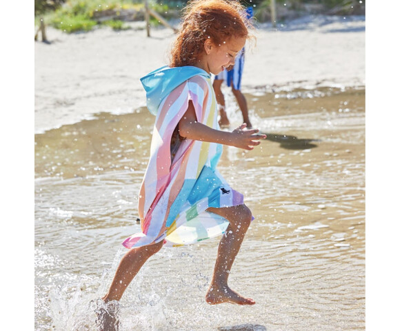 Dock & Bay: Παιδικό πόντσο Quickdry - Unicorn Waves Microfiber (Μικροϊνες) 6-10 ετών