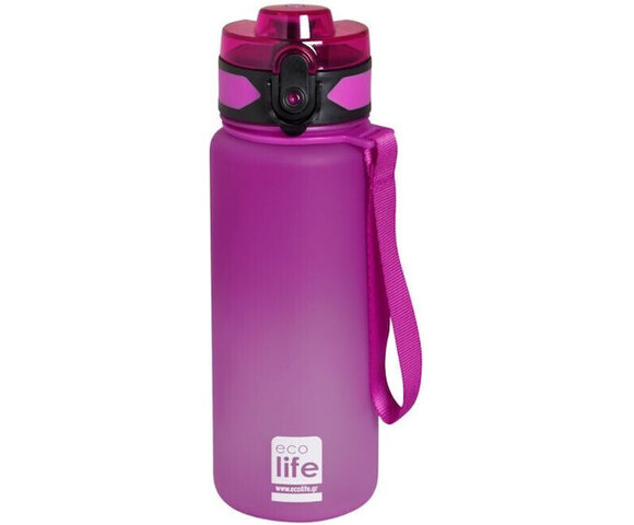 Ecolife Μπουκάλι Tritan Fuchsia 500ml (33-BO-2318)
