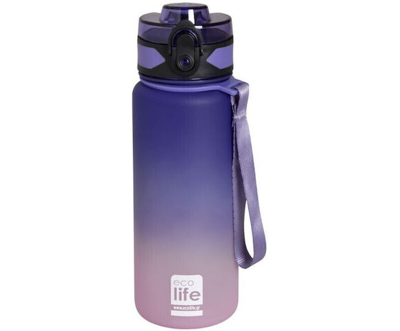 Ecolife Μπουκάλι Tritan Violet 500ml (33-BO-2317)