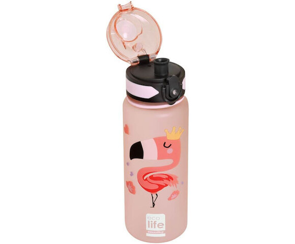 Ecolife Μπουκάλι Tritan Flamingo 500ml (33-BO-2315)