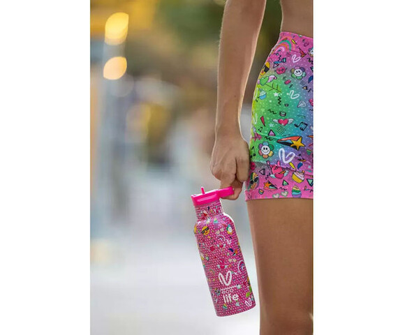 Ecolife X Vasiliki Ανοξείδωτο Μπουκάλι Θερμός Rainbow 500ml (33-BO-2325)