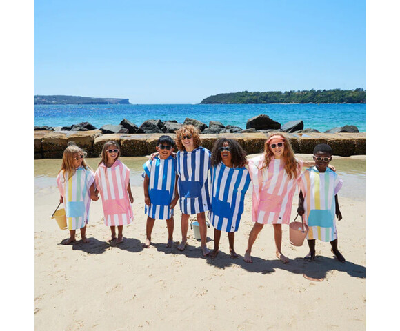 Dock & Bay: Παιδικό πόντσο Quickdry - Unicorn Waves Microfiber (Μικροϊνες) 6-10 ετών
