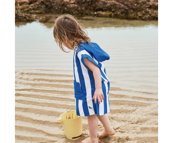 Dock & Bay: Παιδικό πόντσο Quickdry - Whitsunday Blue Microfiber (Μικροϊνες) 6-10 ετών Dock & Bay: Παιδικό πόντσο Quickdry - Whitsunday Blue Microfiber (Μικροϊνες) 6-10 ετών