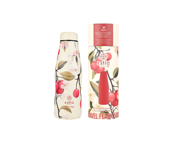 ΘΕΡΜΟΣ TRAVEL FLASK SAVE THE AEGEAN 500ml SAKURA WHISPER