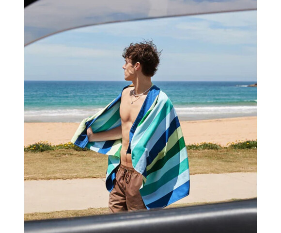 Dock & Bay: Πετσέτα θαλάσσης Quickdry Cabana - Cool Lagoon Microfiber (Μικροϊνες)  X-Large  200x90cmDock & Bay: Πετσέτα θαλάσσης Quickdry Cabana - Cool Lagoon Microfiber (Μικροϊνες)  X-Large  200x90cm