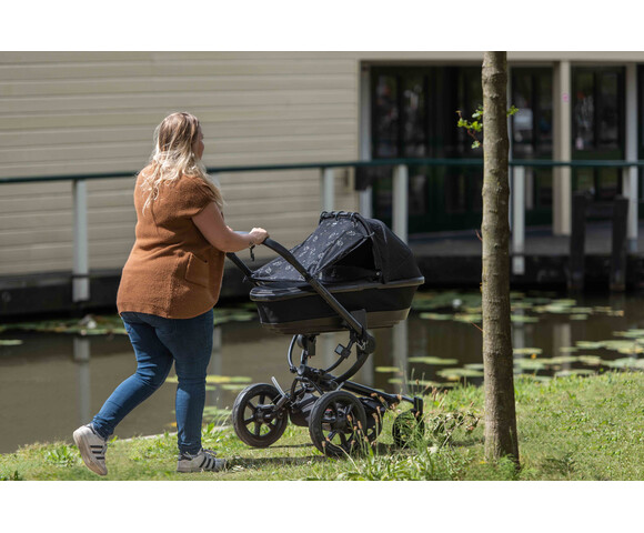 Dooky Ηλιοπροστασία με UPF50+ προστασία Romantic Leaves Black