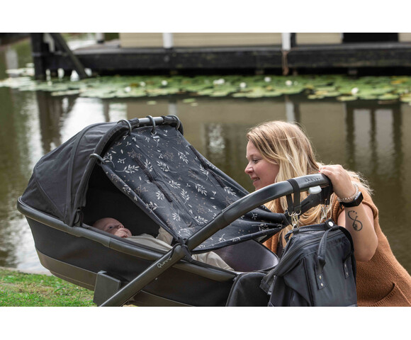 Dooky Ηλιοπροστασία με UPF50+ προστασία Romantic Leaves Black