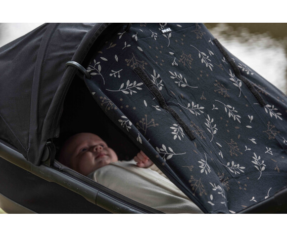 Dooky Ηλιοπροστασία με UPF50+ προστασία Romantic Leaves Black