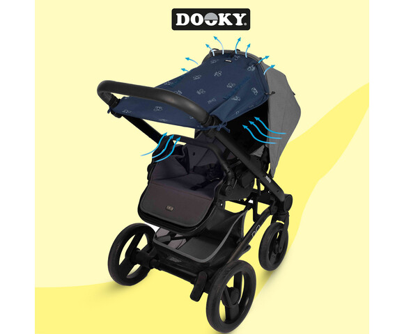 Dooky Ηλιοπροστασία με UPF50+ προστασία Blue Cherry
