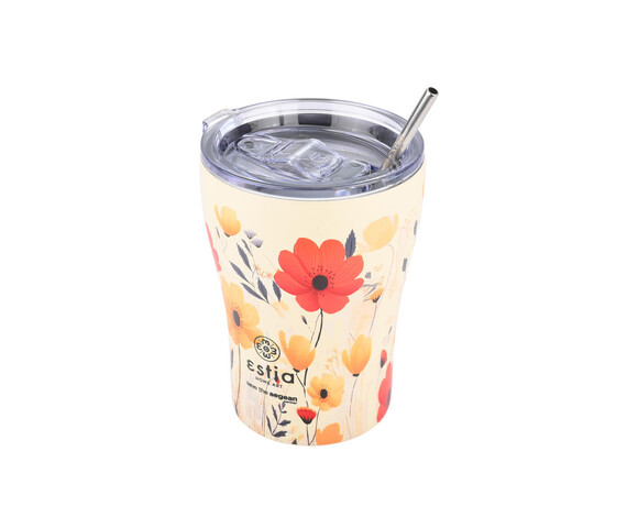 Estia Ποτήρι Θερμός Ανοξείδωτο Summer Reverie 350ml 01-23003