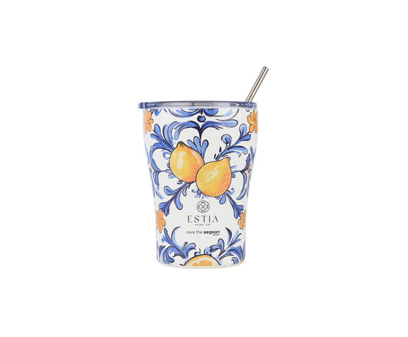Estia Ποτήρι Θερμός Ανοξείδωτο Amalfi Coast 350ml 01-31756