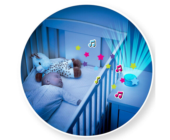 Sophie La Girafe Σόφι η Καμηλοπάρδαλη: Βελούδινη Σόφι με Φωτισμό και Ηχους για Νανούρισμα