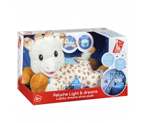 Sophie La Girafe Σόφι η Καμηλοπάρδαλη: Βελούδινη Σόφι με Φωτισμό και Ηχους για Νανούρισμα