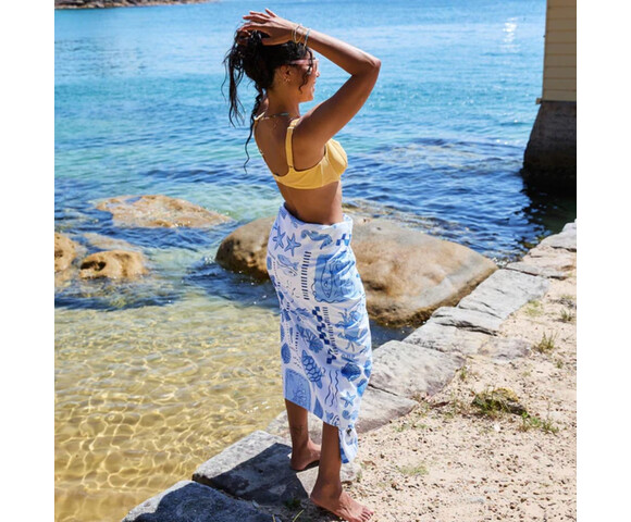 Dock & Bay: Πετσέτα θαλάσσης Quickdry - Grecian Shores Microfiber (Μικροϊνες)  Large  160x90cm